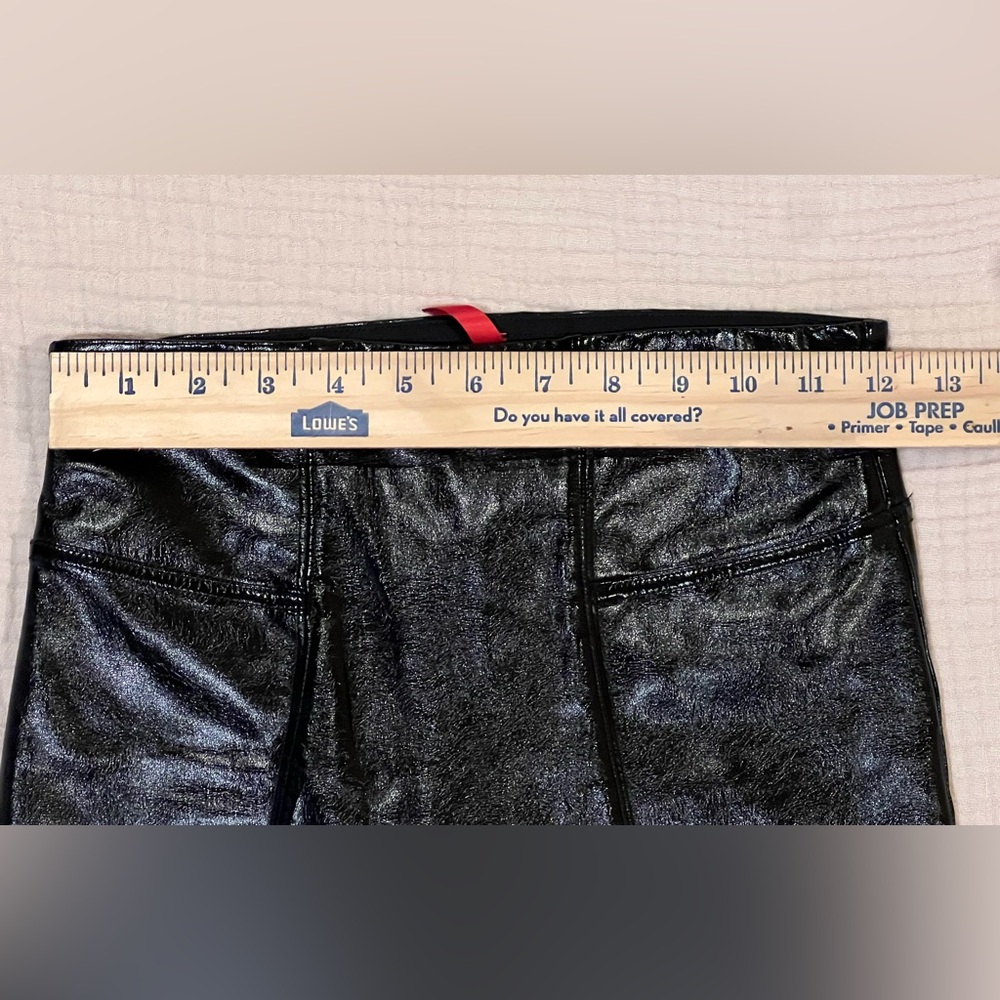 Spanx Faux Patent Leather Leggings Black XS - Picture 16 of 16